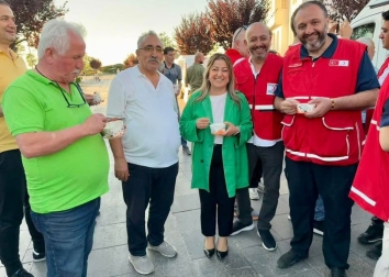 Kızılayın Düzenlemiş olduğu Aşure Programına katılım sağladık.