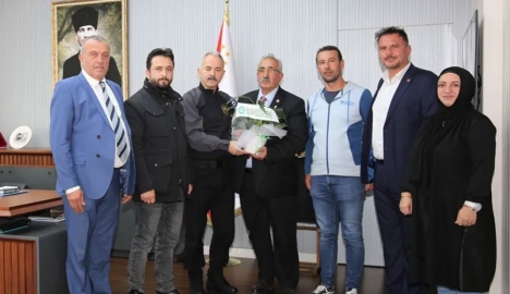 Yalova Rizeliler Derneği’nden Emniyet Müdürü Bitirik’e Ziyaret