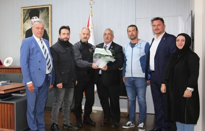 Yalova Rizeliler Derneği’nden Emniyet Müdürü Bitirik’e Ziyaret