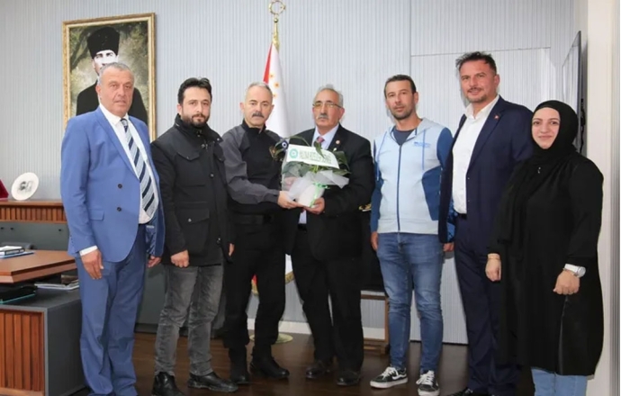 Yalova Rizeliler Derneği’nden Emniyet Müdürü Bitirik’e Ziyaret